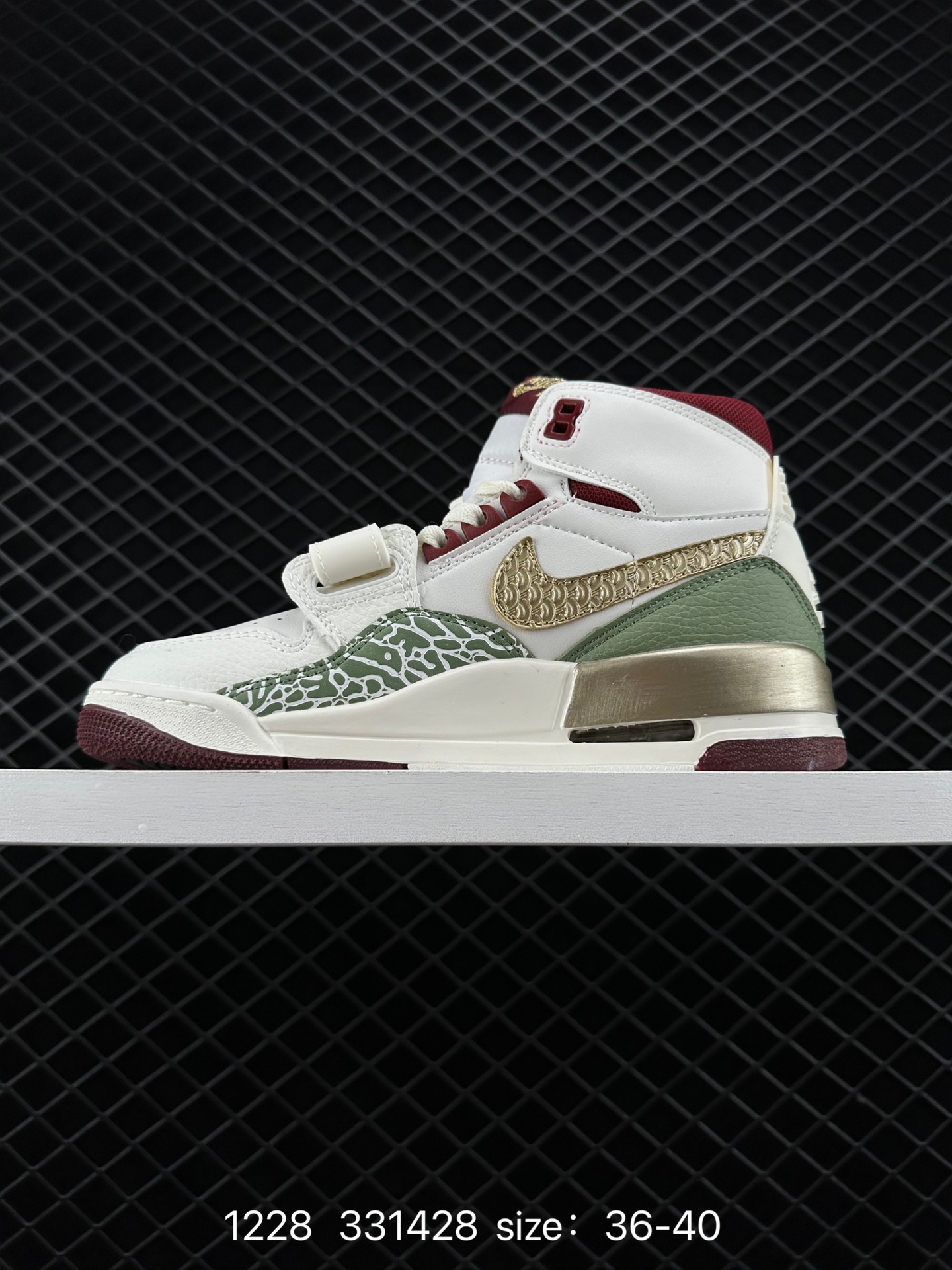 Nike Air Jordan Legacy 312 Low”White/Pine Green“